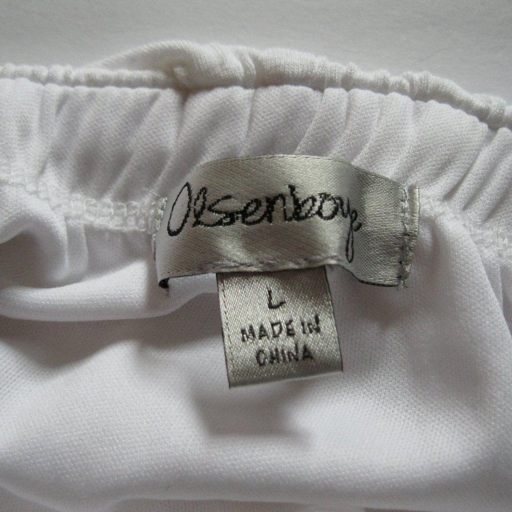 Olsenboye White Goddess-Style Strapless Dress - Picture 10 of 12